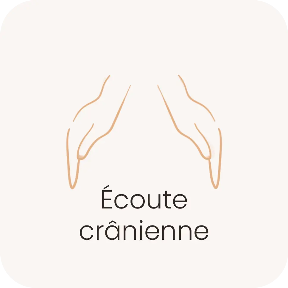 Vignette représentant des mains en coupe pour l'écoute crânienne